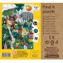 Clementoni Find it puzzle - Come into my garden Puzzle da pavimento 60 pz (16219C)