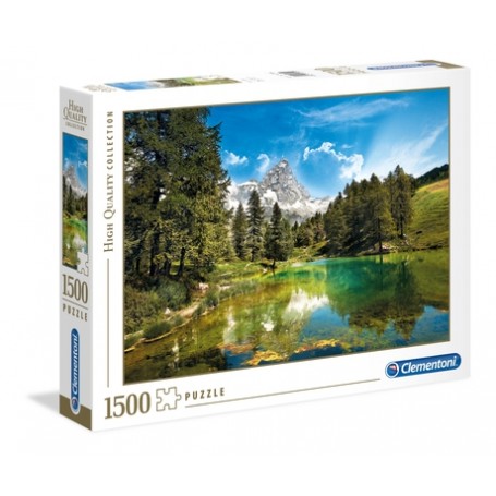 Clementoni Blue Lake Puzzle di contorno 1500 pz (31680)