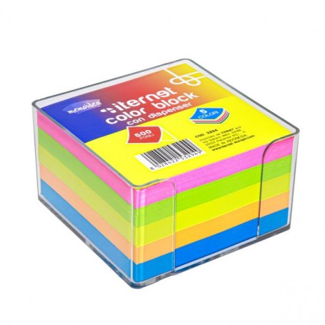 COLOR BLOCK 90X90 500FG+DISPENSER (3294A)