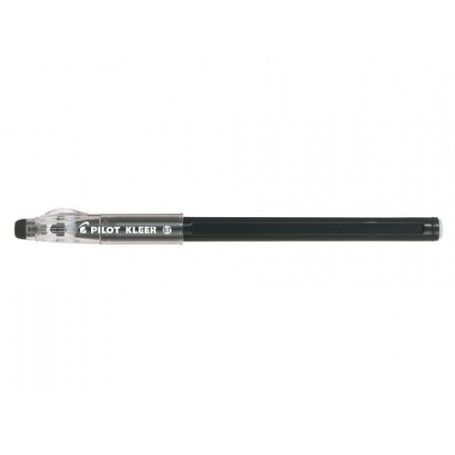 Pilot Kleer Nero Penna a sfera retrattile a clip Fine (006560)