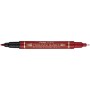 Pentel N75W-BE marcatore permanente Combinata Rosso 1 pz (N75W-BE)
