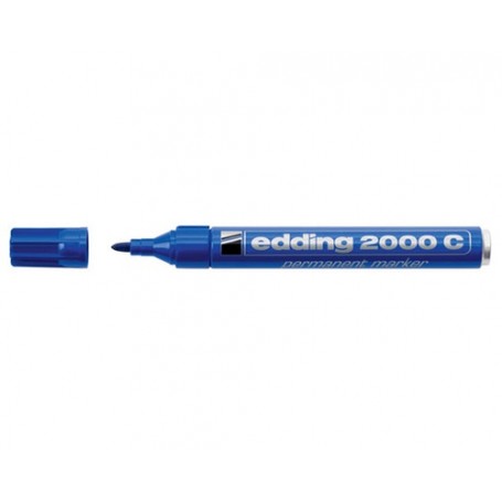 Edding 4-2000C 003 marcatore permanente Punta smussata Blu 10 pz (E2000C003)