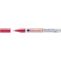 Edding 780 marcatore permanente Punta sottile Rosso 1 pz (4-780-9-002)