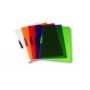 Fellowes Clipper Assort Polipropilene (PP) Blu, Trasparente A4 (F007TB)