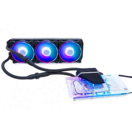 Alphacool Eiswolf 2 AIO Scheda grafica All-in-one liquid cooler 12 cm Nero, Trasparente (14413)