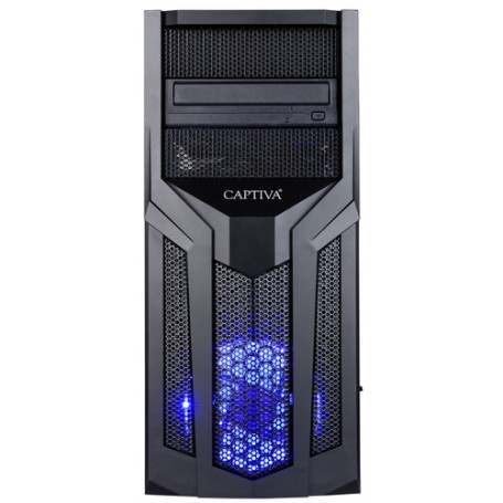 Captiva Highend Gaming I59-648 DDR4-SDRAM i5-10400F Intel® Core™ i5 16 GB 1000 GB SSD PC Nero (59648)
