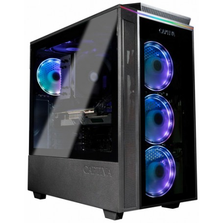 Captiva Highend Gaming R62-709 DDR4-SDRAM 5800X AMD Ryzen™ 7 32 GB 1000 GB SSD PC Nero, Grigio (62709)