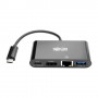 Tripp Lite U444-06N-H4GUBC hub di interfaccia USB 3.2 Gen 2 (3.1 Gen 2) Type-C 1000 Mbit/s Nero (U444-06N-H4GUBC)