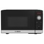 Bosch Serie 2 FFL023MS2 forno a microonde Superficie piana Solo microonde 20 L 800 W Nero, Acciaio inossidabile (FFL023MS2)