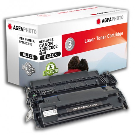 AgfaPhoto APTC052HE cartuccia toner 1 pz Compatibile Nero (APTC052HE)