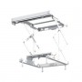 Kindermann 7466 000 160 supporto per proiettore Soffitto Bianco (7466000160)