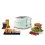 Smeg TSF03PGEU tostapane 4 fetta/e 2000 W Verde (TSF03PGEU)
