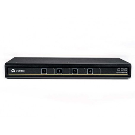 Vertiv Cybex SC 840DP switch per keyboard-video-mouse (kvm) Nero (SC840DP-202)