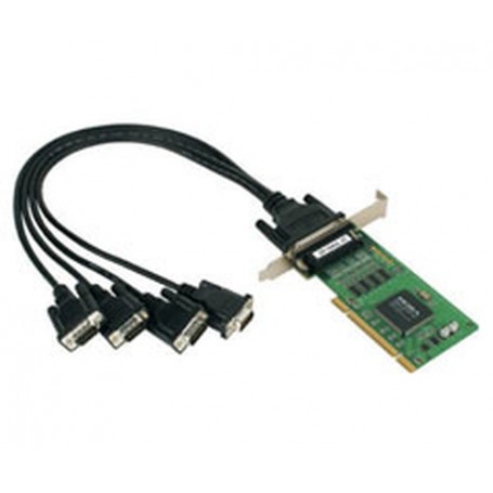Moxa CP-104UL-DB9M scheda di interfaccia e adattatore (CP-104UL-DB9M)
