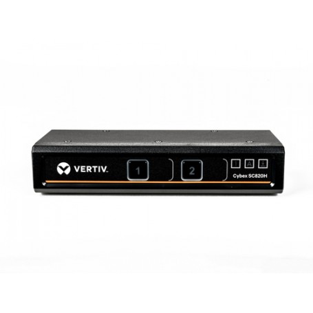 Vertiv Avocent SC820H-201 switch per keyboard-video-mouse (kvm) Montaggio rack Nero (SC820H-201)