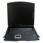 LogiLink LC702GE console a rack 43,2 cm (17") 1280 x 1024 Pixel Metallo Nero 1U (LC702GE)