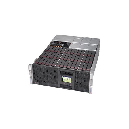 Supermicro SuperServer 6048R-E1CR45H Intel® C612 LGA 2011 (Socket R) Armadio (4U) Nero (SSG-6048R-E1CR45H)