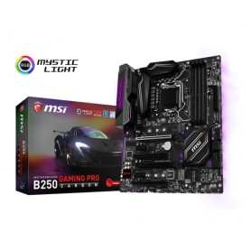 MSI B250 GAMING PRO CARBON Intel® B250 LGA 1151 (Presa H4) ATX (7A64-002R)