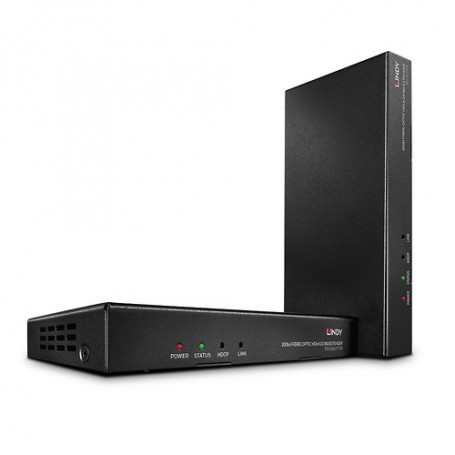 Lindy 38174 moltiplicatore AV Trasmettitore e ricevitore AV Nero (38174)