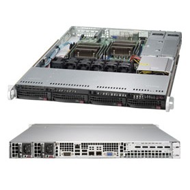 Supermicro SuperChassis 815TQC-R706CB Supporto Nero 750 W (CSE-815TQC-R706CB)