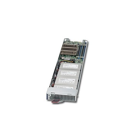 Supermicro MicroBlade MBI-6118D-T4 Intel® C224 LGA 1150 (Presa H3) Grigio, Argento (MBI-6118D-T4)