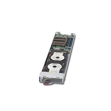 Supermicro MicroBlade MBI-6118D-T2 Intel® C224 LGA 1150 (Presa H3) Grigio, Argento (MBI-6118D-T2)