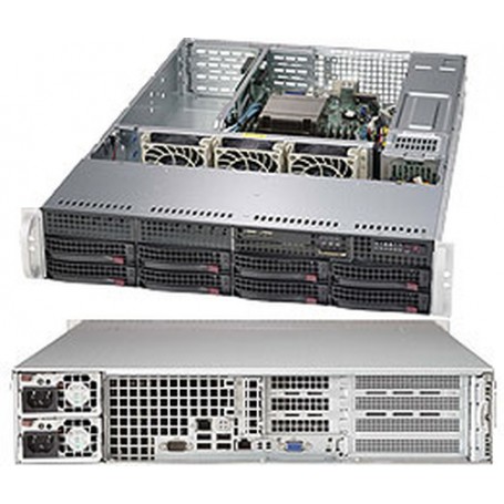 Supermicro SuperServer 5028R-WR Intel® C612 LGA 2011 (Socket R) Armadio (2U) Argento (SYS-5028R-WR)