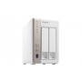 QNAP TS-251 server NAS e di archiviazione Tower Collegamento ethernet LAN Bianco (TS-251)
