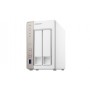 QNAP TS-251 server NAS e di archiviazione Tower Collegamento ethernet LAN Bianco (TS-251)