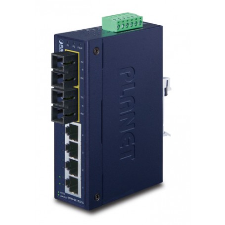 PLANET ISW-621TS15 switch di rete Non gestito L2 Fast Ethernet (10/100) Blu (ISW621TS15)