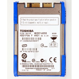 HP 492566-001 drives allo stato solido 1.8" 80 GB SATA (492566-001)