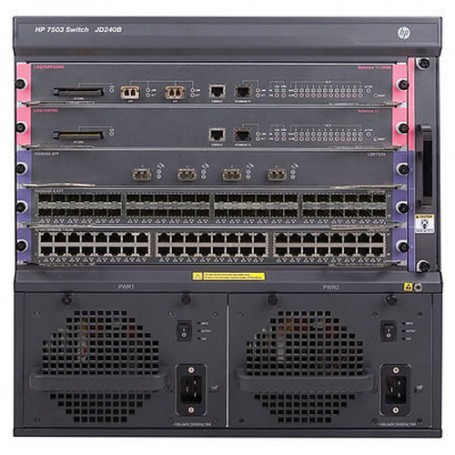 Hewlett Packard Enterprise 7503 Gestito Supporto Power over Ethernet (PoE) Nero (JG507A)