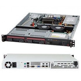 Supermicro SuperChassis 811TQ-441B Supporto Nero 440 W (CSE-811TQ-441B)