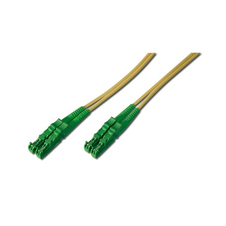 ASSMANN Electronic E2000 - E2000, 40m cavo a fibre ottiche E-2000 OS2 Verde, Giallo (AL-9E2000-40I)