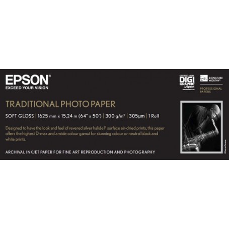 Epson Traditional Photo Paper carta fotografica (C13S045107)