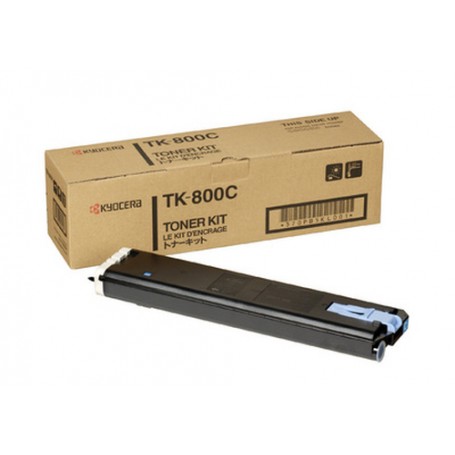 KYOCERA TK-800C cartuccia toner 1 pz Originale Ciano (370PB5KL)