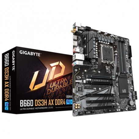 Gigabyte B660 DS3H AX DDR4 scheda madre Intel B660 LGA 1700 ATX (B660 DS3H AX DDR4)