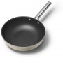 Smeg CKFW3001CRM padella Wok/padella per cottura al salto Rotondo (CKFW3001CRM)