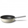 Smeg CKFW3001CRM padella Wok/padella per cottura al salto Rotondo (CKFW3001CRM)