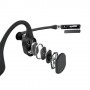 Aftershokz OpenComm Auricolare Wireless A clip Ufficio Bluetooth Nero (C102BK)