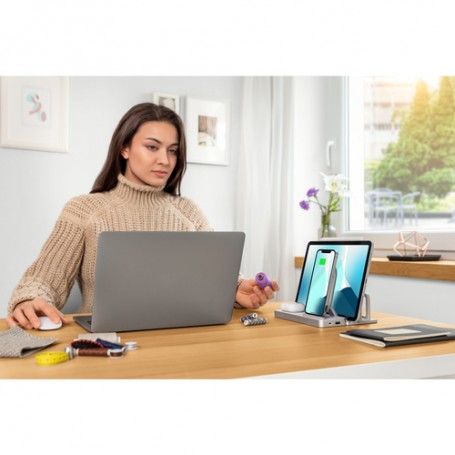 Kensington K59090WW Caricabatterie per dispositivi mobili Argento Interno (K59090WW)