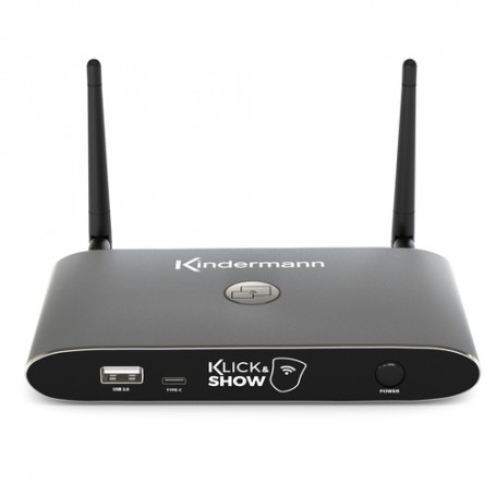 Kindermann Klick & Show K 40 Base Unit, sistema di presentazione wireless HDMI Desktop (7488000315)