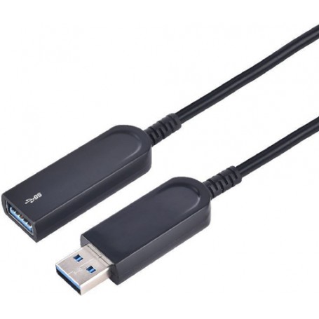 Microconnect USB3.0AAF20AOP cavo USB 20 m USB 3.2 Gen 1 (3.1 Gen 1) USB A Nero (USB3.0AAF20AOP)