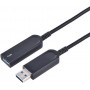 Microconnect USB3.0AAF20AOP cavo USB 20 m USB 3.2 Gen 1 (3.1 Gen 1) USB A Nero (USB3.0AAF20AOP)