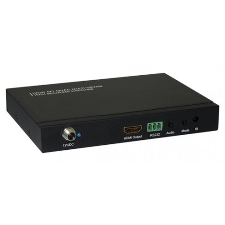 Microconnect MC-HM-SW401S conmutador de vídeo HDMI (MC-HM-SW401S)