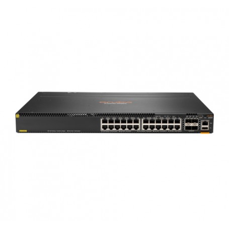 Hewlett Packard Enterprise Aruba 6300M 24-port 1GbE Class 4 PoE & 4-port SFP56 Gestito L3 Gigabit Ethernet (10/100/1000 (JL662A)
