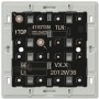 JUNG 4193 TSM Cablato Nero, Grigio (4193TSM)