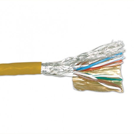 ACT Cat6, 305m cavo di rete Giallo S/FTP (S-STP) (FP658B)