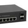 LevelOne GEP-1023W120 switch di rete Gigabit Ethernet (10/100/1000) Supporto Power over Ethernet (PoE) Nero (GEP-1023W120)
