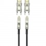 SpeaKa Professional SP-9538588 cavo HDMI 100 m HDMI tipo D (Micro) Nero, Argento (SP-9538588)